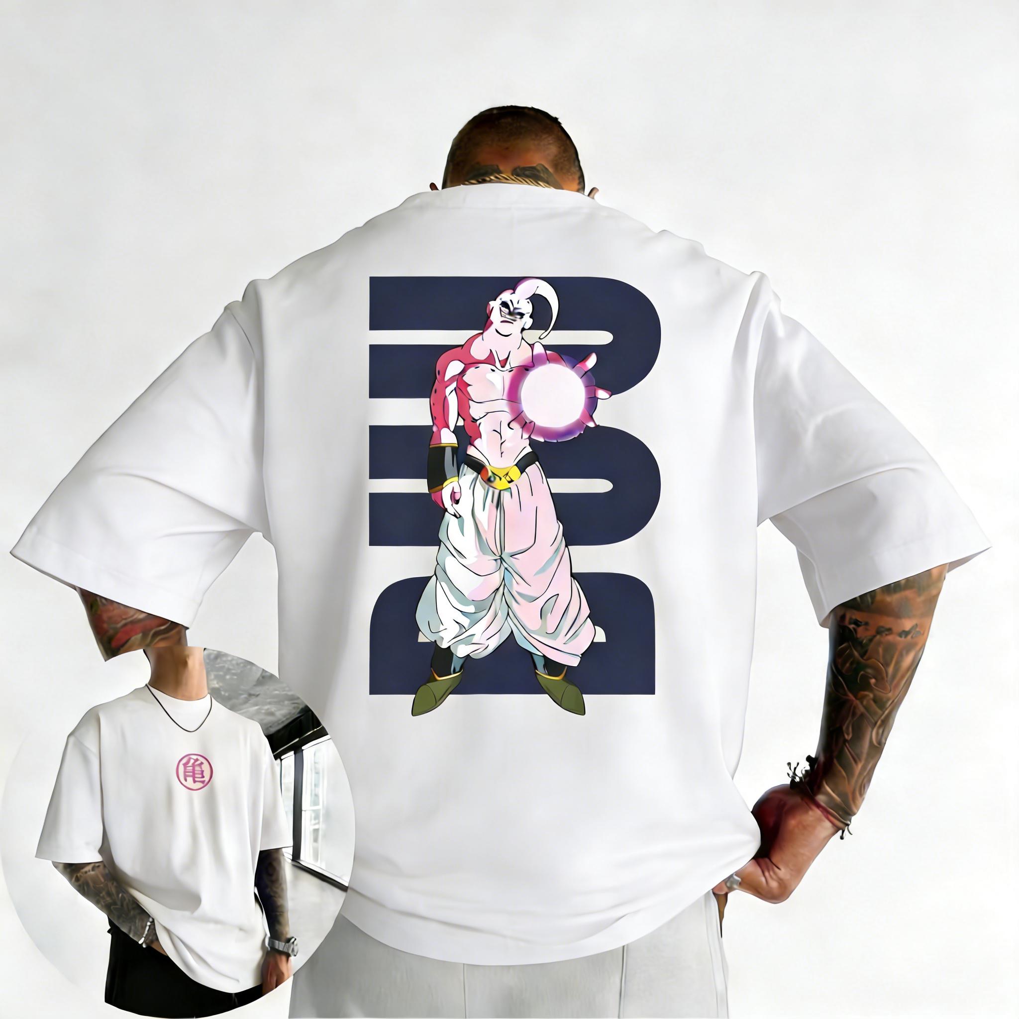 Dragon Ball Trendy Hot Items Anime Tshirt Summer New Majin Buu Front and Back Printed Men and Women Street Hiphop Casual Top S
Dragon Ball Trendy Hot Items Anime Tshirt Summer New Majin Buu Front and Back Printed Men and Women Street Hiphop Casual Top S