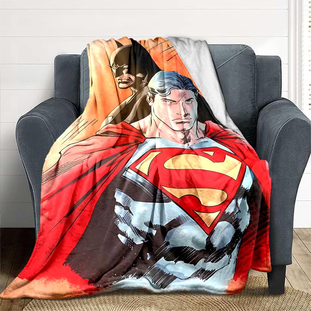 1pc Batman, Superman Blanket Lightweight Flannel Throw For Sofa, Bed, Travel, Camping, Livingroom, Office, Couch, Chair, And Bed 80x120cm
1pc Batman, Superman Blanket Lightweight Flannel Throw For Sofa, Bed, Travel, Camping, Livingroom, Office, Couch, Chair, And Bed 80x120cm