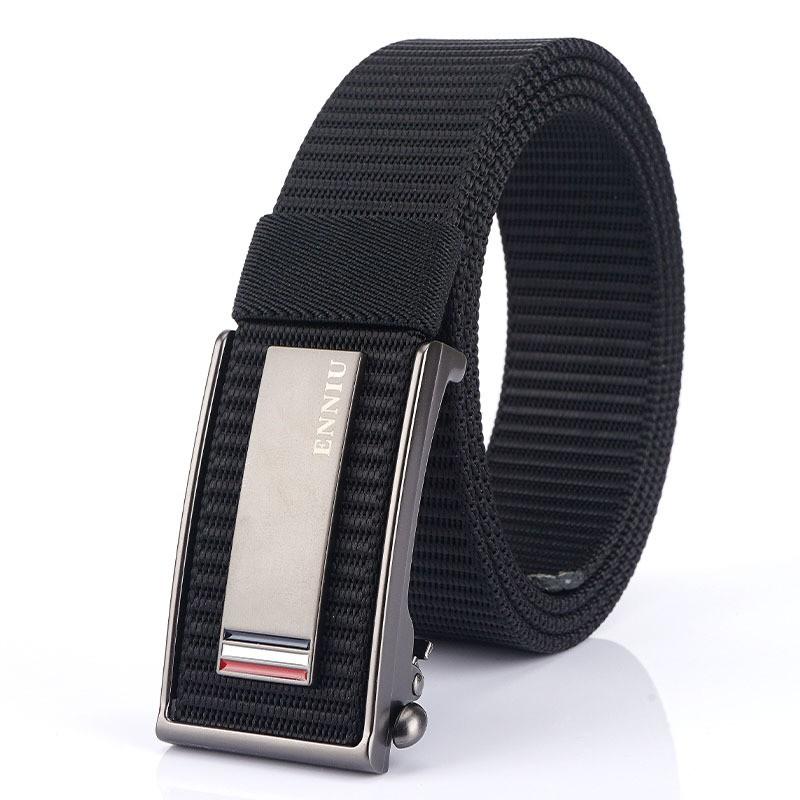 19-year-old Automatic Buckle Quick-drying Nylon Canvas Belt Student Training Outdoor Pants Men Women All-matching 120cm
19-year-old Automatic Buckle Quick-drying Nylon Canvas Belt Student Training Outdoor Pants Men Women All-matching 120cm