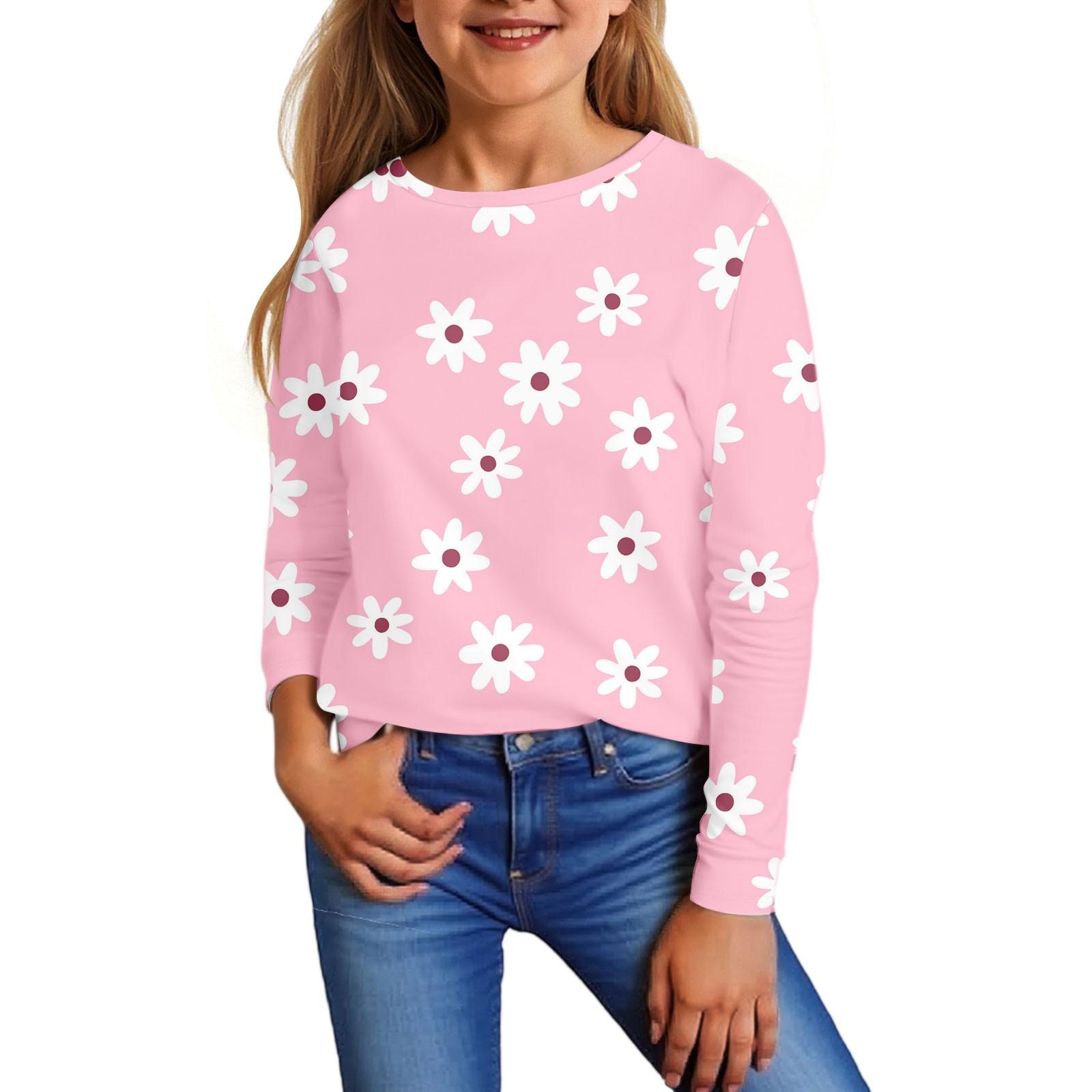 Children s Long Sleeve Tops Casual Print T Shirt Round Neck Pullover Blouse 140 рожевий
Children s Long Sleeve Tops Casual Print T Shirt Round Neck Pullover Blouse 140 рожевий
