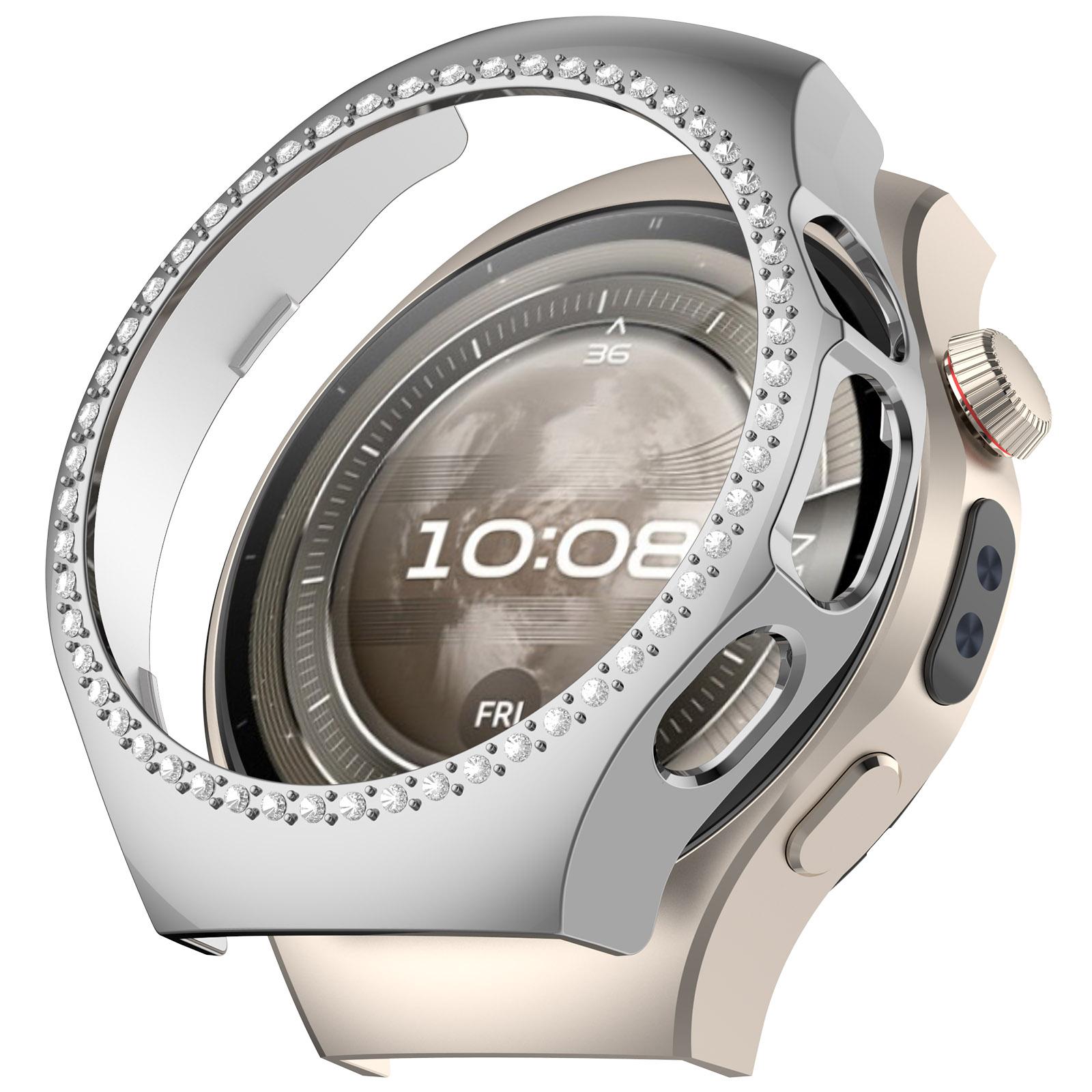 For Huawei Watch 5 46mm Watch Case Rhinestone Decor Hollow Electroplating PC Watch Cover E
For Huawei Watch 5 46mm Watch Case Rhinestone Decor Hollow Electroplating PC Watch Cover E