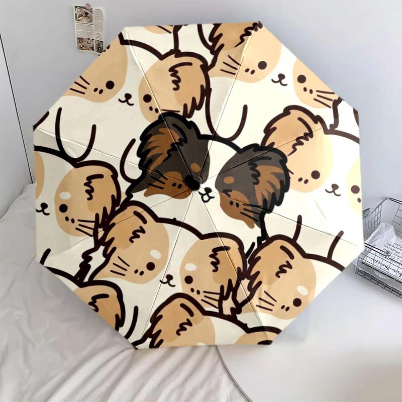 1 PC Papillon dog Automatic Folding Umbrella - Cartoon Pattern, Portable & Foldable Design with 8 Ribs, Christmas Birthday Gifts
1 PC Papillon dog Automatic Folding Umbrella - Cartoon Pattern, Portable & Foldable Design with 8 Ribs, Christmas Birthday Gifts