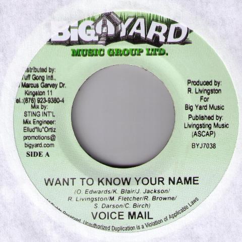 7-дюймовая пластинка ГОЛОСОВАЯ ПОЧТА / KY-ENIE - Хочу знать твое имя / Времена грубые BYJ7038 Big Yard Music Ямайка Регги, Ска и Даб Б/У
7-дюймовая пластинка ГОЛОСОВАЯ ПОЧТА / KY-ENIE - Хочу знать твое имя / Времена грубые BYJ7038 Big Yard Music Ямайка Регги, Ска и Даб Б/У