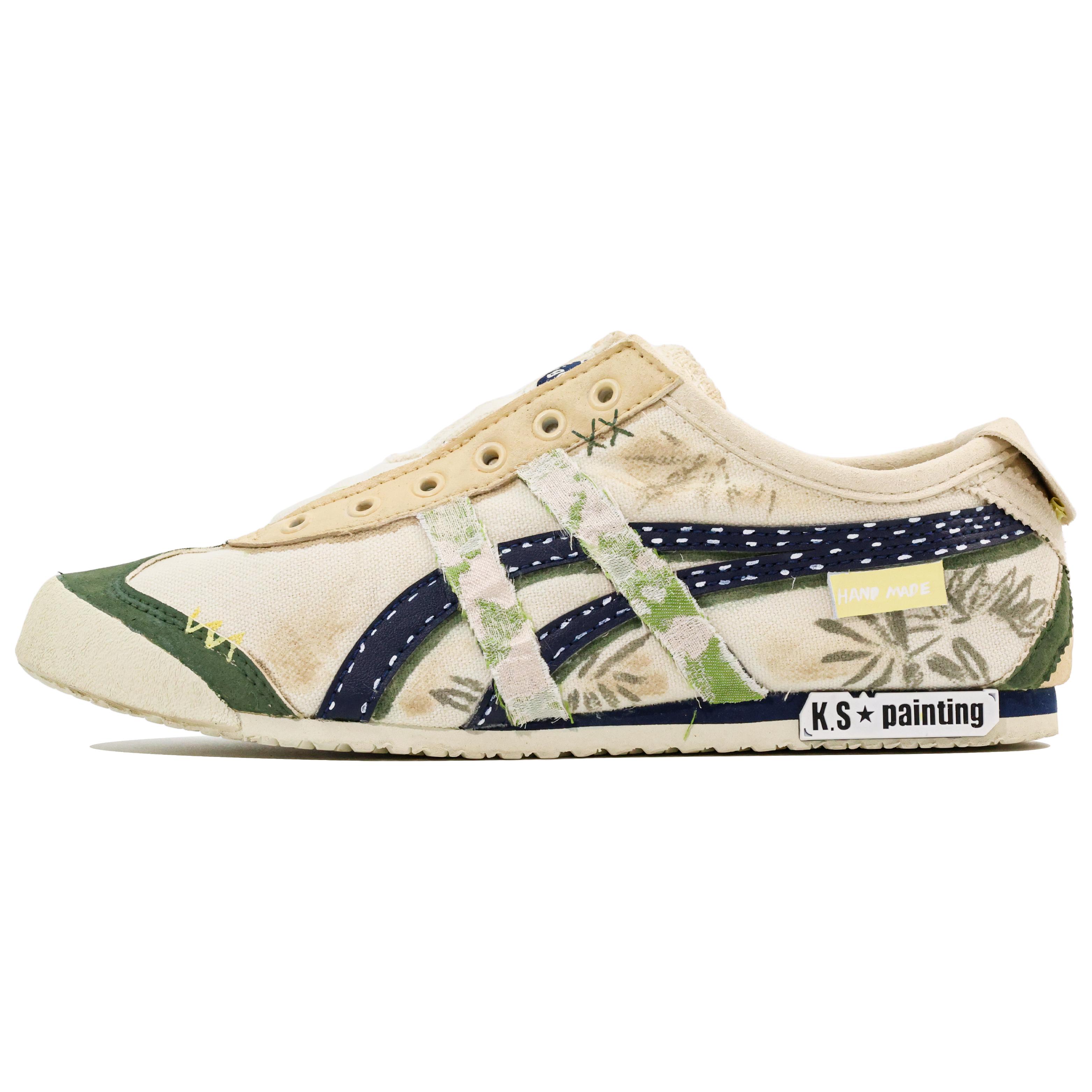 Onitsuka Tiger MEXICO 66 Canvas Abrasion Resistant Moisture Wicking Coverage Low top Casual Shoes Unisex Beige Green 1183A360-205(Team252-) 45
Onitsuka Tiger MEXICO 66 Canvas Abrasion Resistant Moisture Wicking Coverage Low top Casual Shoes Unisex Beige Green 1183A360-205(Team252-) 45