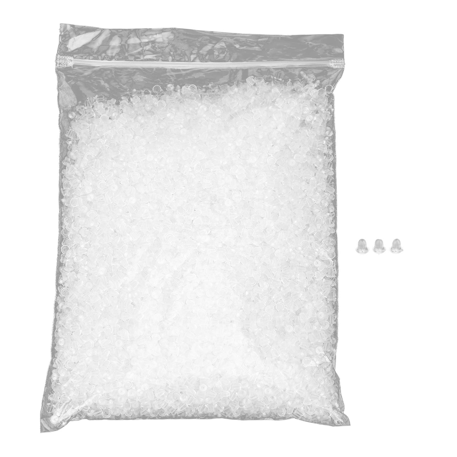 10000Pcs Clear Earring Backs 6mm Good Flexibility Rubber Earring Backs for DIY Ear Jewelry
10000Pcs Clear Earring Backs 6mm Good Flexibility Rubber Earring Backs for DIY Ear Jewelry