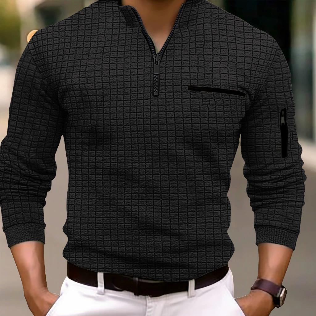 Spring and Autumn Men s Checkered Polo Shirt with Arm Zipper and Sports Polo Shirt XS білий
Spring and Autumn Men s Checkered Polo Shirt with Arm Zipper and Sports Polo Shirt XS білий