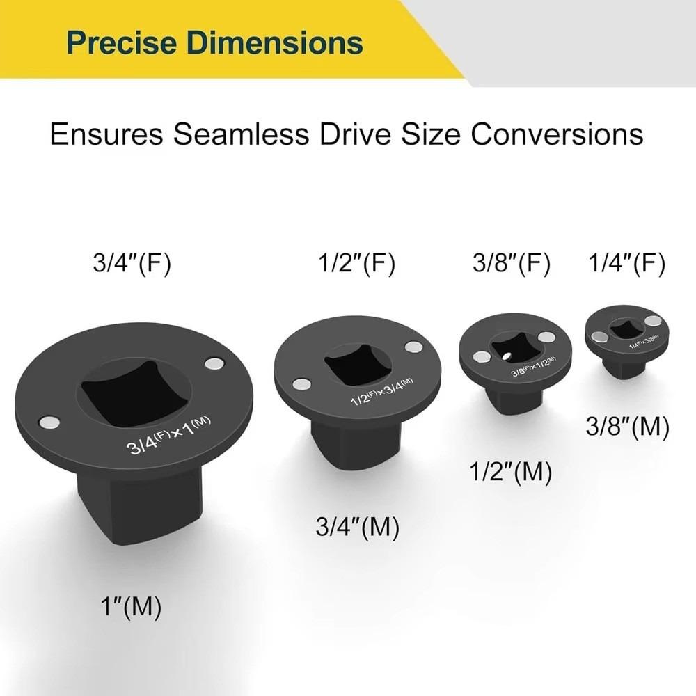 Designed Round Bearing Seat Drive Ratchet Adapter Multi-function Thin Sleeve Adapter 5
Designed Round Bearing Seat Drive Ratchet Adapter Multi-function Thin Sleeve Adapter 5