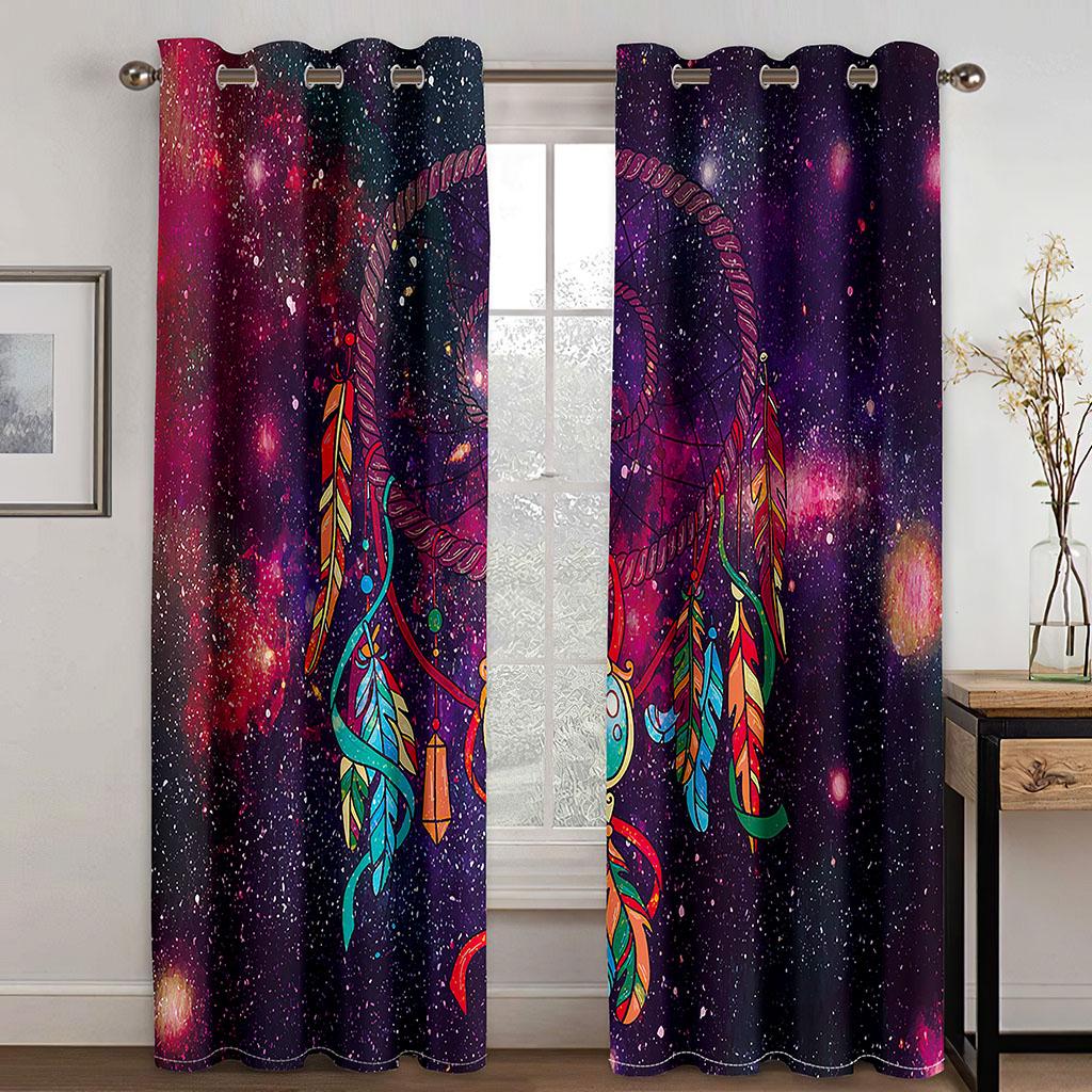 Тканые шторы с принтом «Ловец снов» Две независимые шторы слева и справа Плотные шторы для спальни 132cmx160cm
Тканые шторы с принтом «Ловец снов» Две независимые шторы слева и справа Плотные шторы для спальни 132cmx160cm