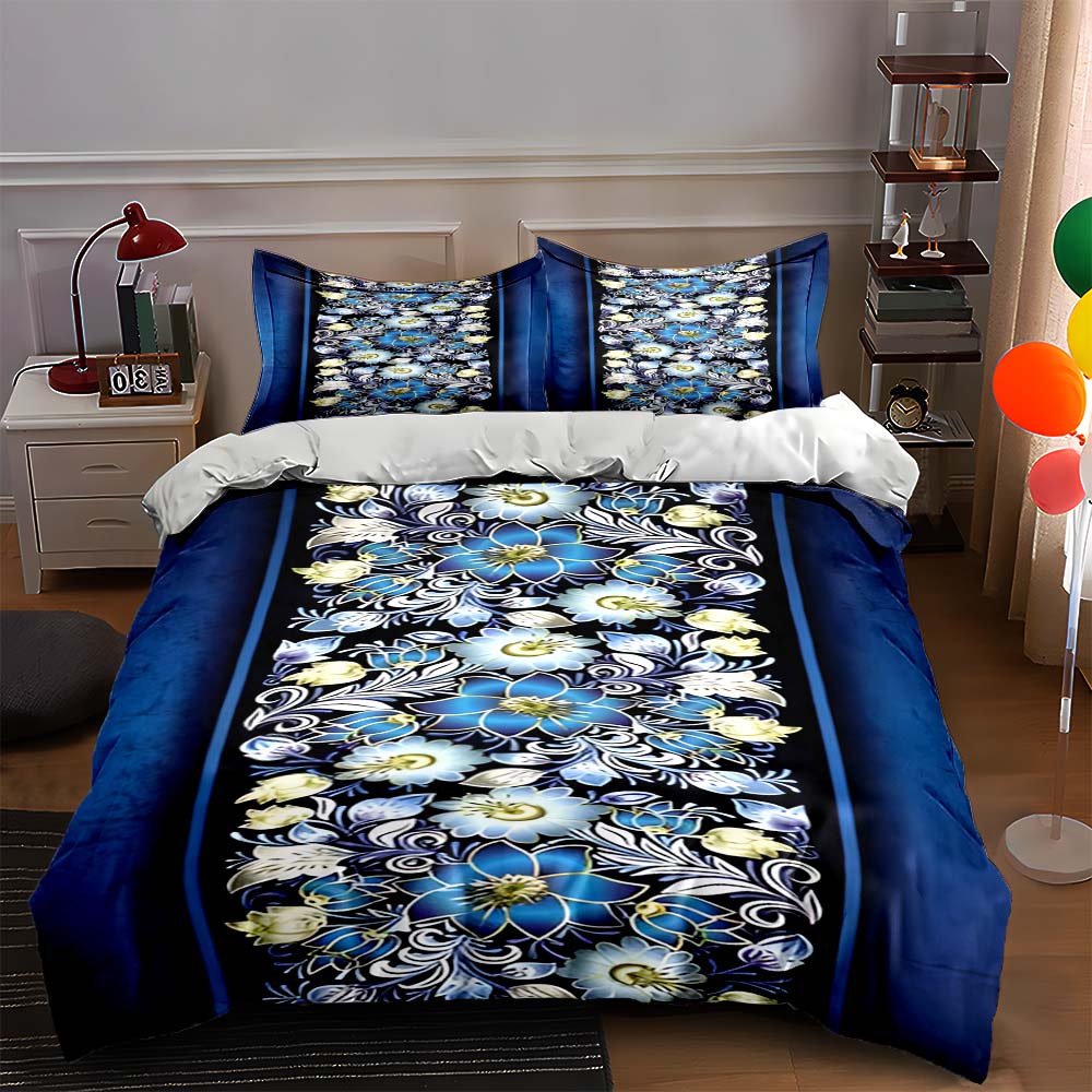 Floral geometric arrangement. Bedding Duvet cover sets Duvet covers Pillowcases gifts (1 * Duvet Cover 2 * Pillowcases, without duvet insert) 135x200cm
Floral geometric arrangement. Bedding Duvet cover sets Duvet covers Pillowcases gifts (1 * Duvet Cover 2 * Pillowcases, without duvet insert) 135x200cm