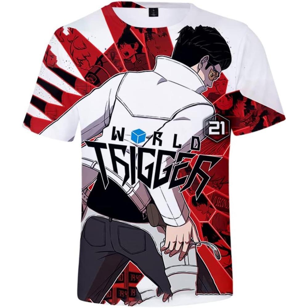 Футболка Anime World Trigger 3D Merch летняя мужская/женская уличная с коротким рукавом XXS
Футболка Anime World Trigger 3D Merch летняя мужская/женская уличная с коротким рукавом XXS