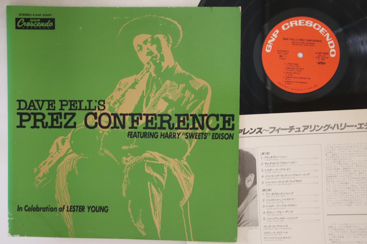 LP Пластинка ДЭЙВ ПЕЛЛ, ГАРРИ ЭДИСОН - Dave Pell s Prez Conference K26P6069 GNP 1978 Япония Джаз Б/у
LP Пластинка ДЭЙВ ПЕЛЛ, ГАРРИ ЭДИСОН - Dave Pell s Prez Conference K26P6069 GNP 1978 Япония Джаз Б/у