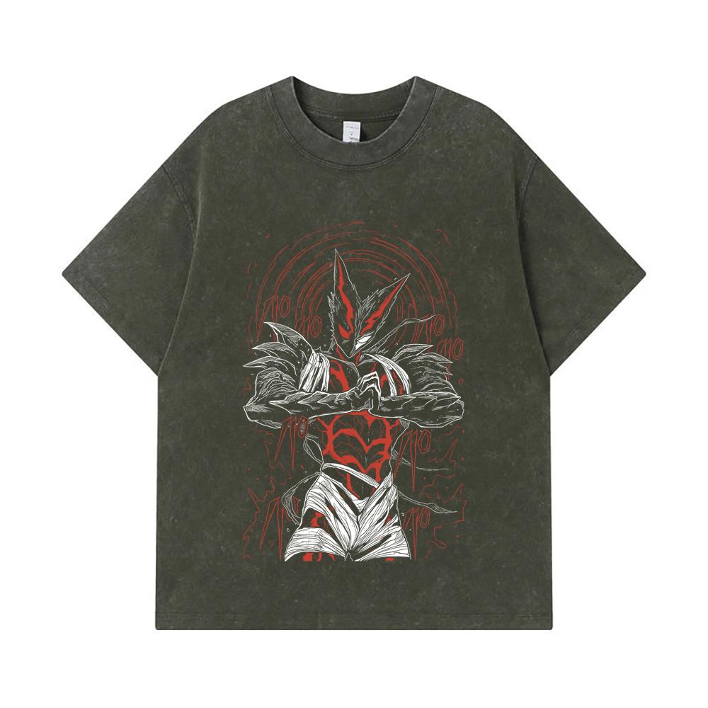 275 GSM Washed T-shirts 100% Cotton One Punch Man V3 Garou Print Unisex Heavy Cotton T Shirt S армия зеленый
275 GSM Washed T-shirts 100% Cotton One Punch Man V3 Garou Print Unisex Heavy Cotton T Shirt S армия зеленый