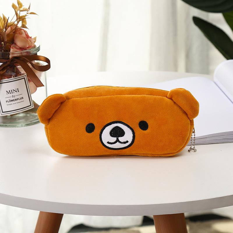 Korean Style Cartoon Animal & Fruit Plush Pencil Case - Cute, Large Capacity, Multi-functional Storage Bag for Students
Korean Style Cartoon Animal & Fruit Plush Pencil Case - Cute, Large Capacity, Multi-functional Storage Bag for Students