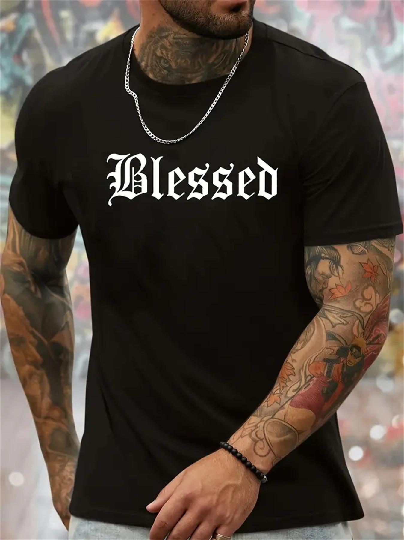Gothic Blessed T-shirt - Heavyweight 100% Cotton Crew Neck Tee XXXL
Gothic Blessed T-shirt - Heavyweight 100% Cotton Crew Neck Tee XXXL