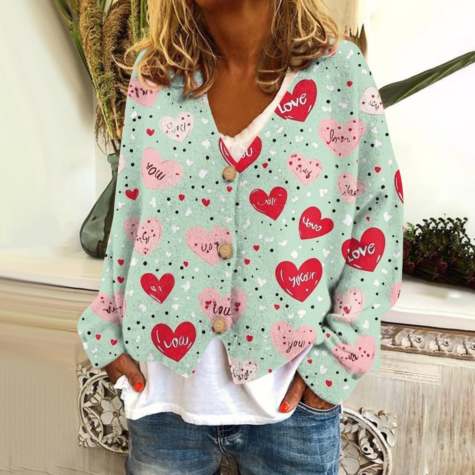 Женская модная короткая куртка, повседневная, с длинным рукавом, с принтом ко Дню святого Валентина, однобортный плюшевый топ S
Женская модная короткая куртка, повседневная, с длинным рукавом, с принтом ко Дню святого Валентина, однобортный плюшевый топ S