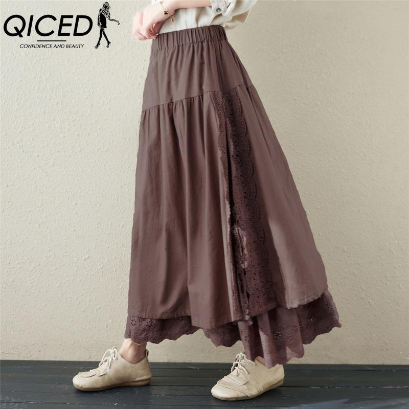 QICED Женская Модная Повседневная Летняя Весенняя Юбка XXL кофейный
QICED Женская Модная Повседневная Летняя Весенняя Юбка XXL кофейный