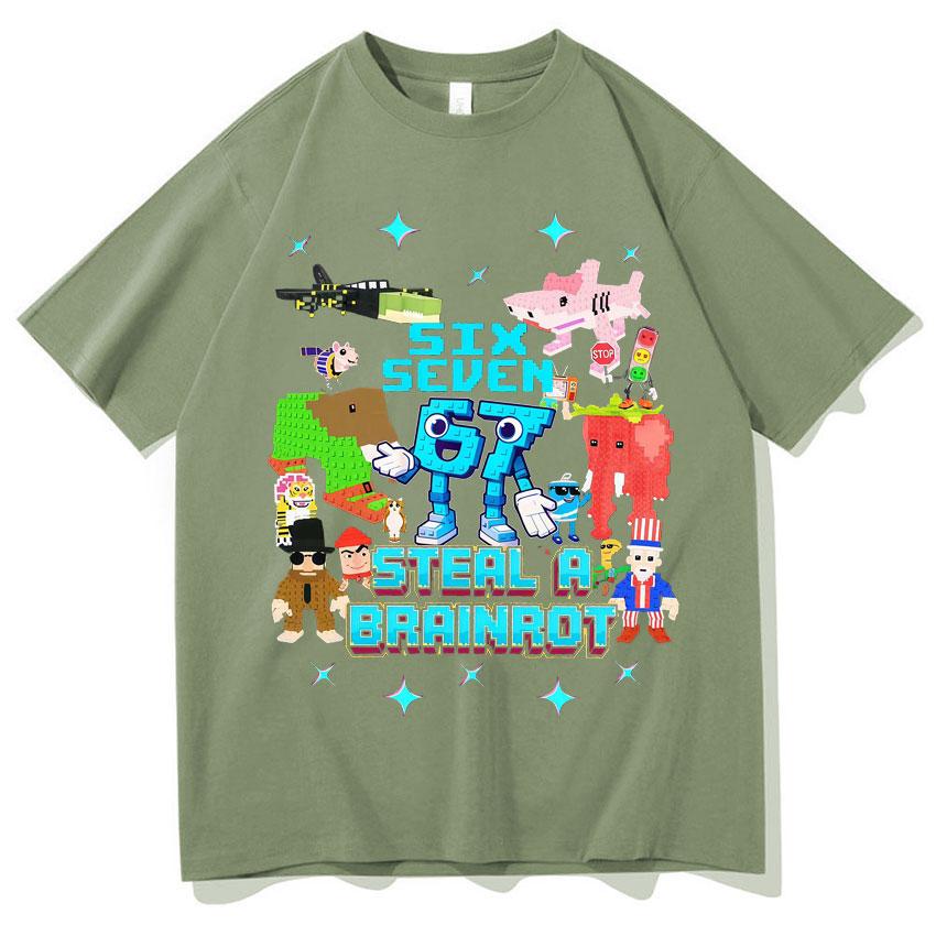 Funny Six Seven Meme Tshirt Men Women Cotton ONeck Oversized High Quality Classic T Shirts Short Sleeve Y2k Clothes Streetwear 3XL
Funny Six Seven Meme Tshirt Men Women Cotton ONeck Oversized High Quality Classic T Shirts Short Sleeve Y2k Clothes Streetwear 3XL