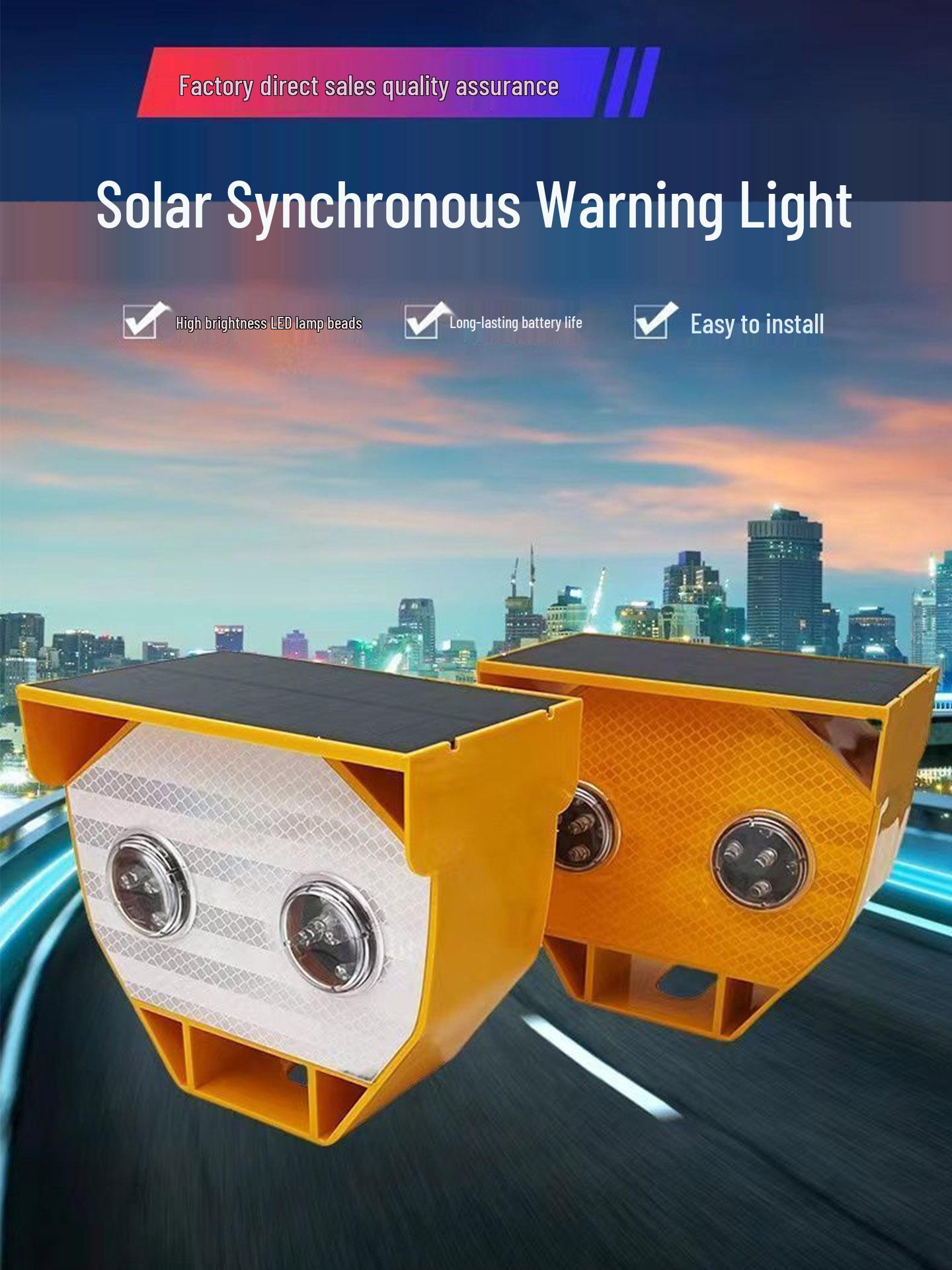 Solar Cat s Eye Anti-fog Strobe Light: High-Brightness Road Guardrail and Highway Barrier Night Light Self-flashing Solar Cat Eye Light
Solar Cat s Eye Anti-fog Strobe Light: High-Brightness Road Guardrail and Highway Barrier Night Light Self-flashing Solar Cat Eye Light