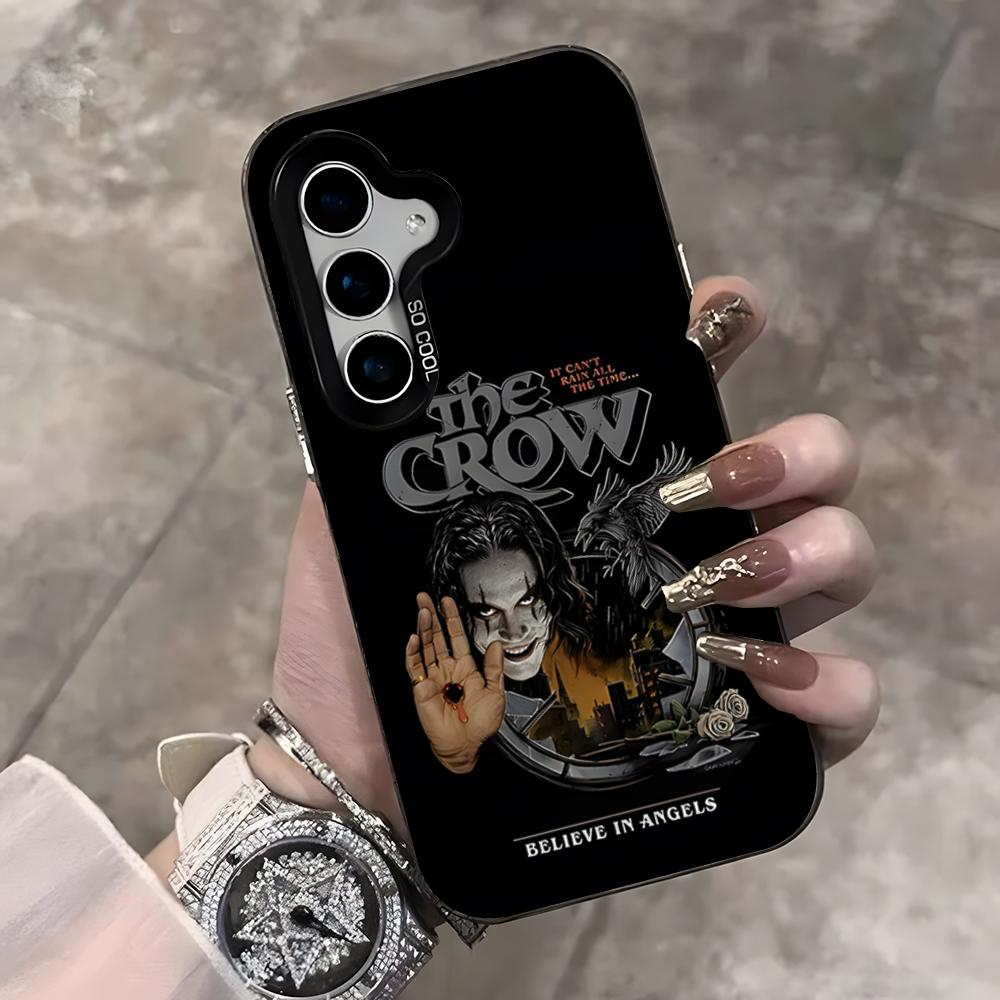 Classic The Crow Phone Case For Samsung S25 Ultra S23 S22 S21 S20 Ultra Plus S24 Fe A54 A55 Color Silver Cover Samsung S20 Plus
Classic The Crow Phone Case For Samsung S25 Ultra S23 S22 S21 S20 Ultra Plus S24 Fe A54 A55 Color Silver Cover Samsung S20 Plus