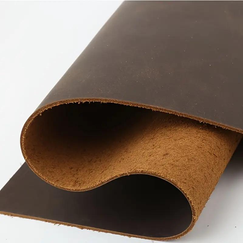 Deep brown 2mm retro color changing crazy horse leather stiff handmade DIY genuine leather top layer cowhide leather material ca 21x14cm коричневый
Deep brown 2mm retro color changing crazy horse leather stiff handmade DIY genuine leather top layer cowhide leather material ca 21x14cm коричневый