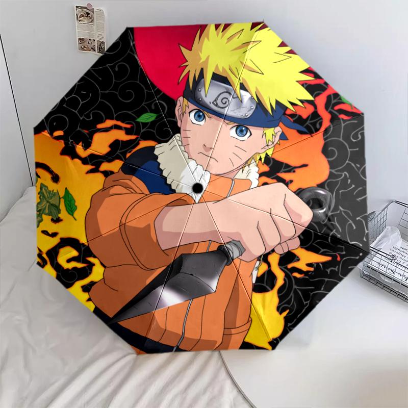 Naruto Uzumaki pattern, automatic folding umbrella, portable and foldable design, 8 ribs, a Christmas or birthday gift.
Naruto Uzumaki pattern, automatic folding umbrella, portable and foldable design, 8 ribs, a Christmas or birthday gift.