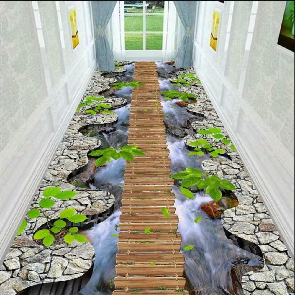 3D Visual Effects Trap Cliff Theme Carpet Anti Slip Easy Clean and Durable Perfect for Home or Corridors or Vacation Homes Rugs 50x150CM
3D Visual Effects Trap Cliff Theme Carpet Anti Slip Easy Clean and Durable Perfect for Home or Corridors or Vacation Homes Rugs 50x150CM