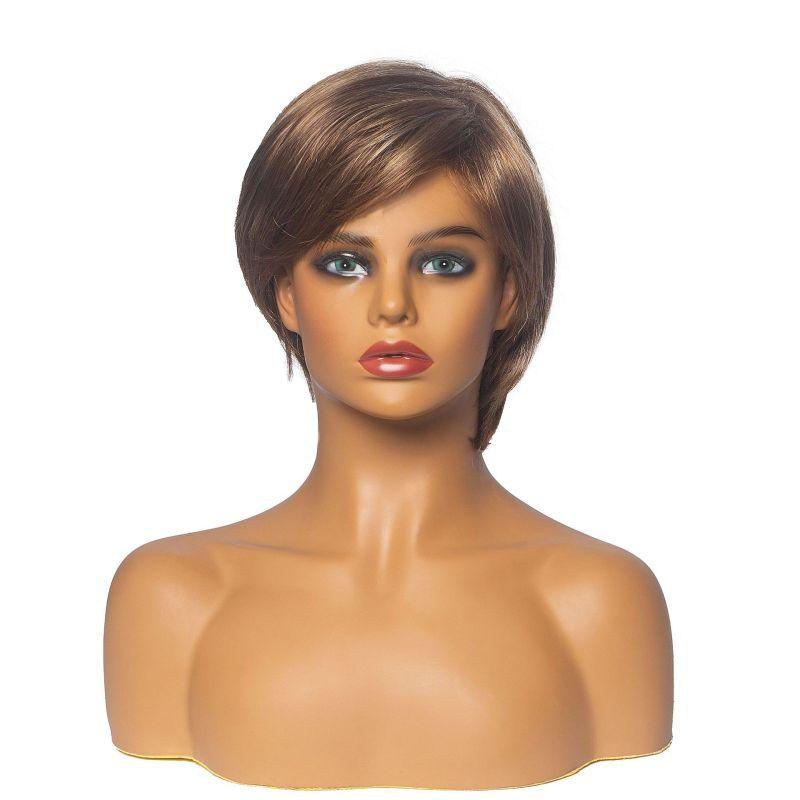 Женский коричневый светлый парик с челкой, синтетический короткий прямой парик для женщин, для повседневного использования, косплей, натуральные термостойкие волосы золотисто-коричневый
Женский коричневый светлый парик с челкой, синтетический короткий прямой парик для женщин, для повседневного использования, косплей, натуральные термостойкие волосы золотисто-коричневый