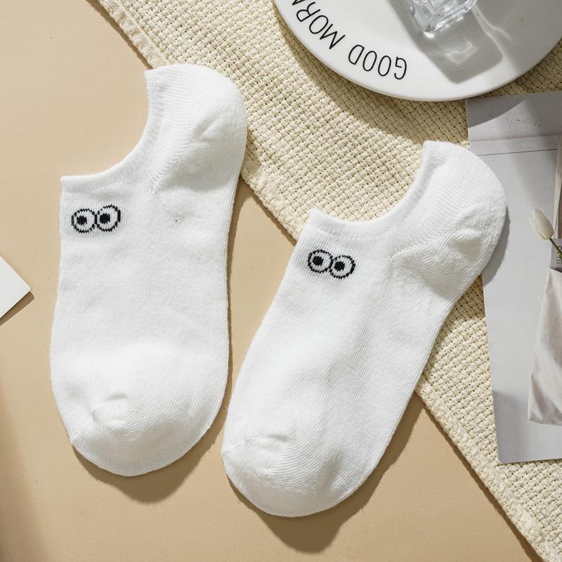 Женские простые модные белые спортивные носки-невидимки с милым мультяшным принтом One size
Женские простые модные белые спортивные носки-невидимки с милым мультяшным принтом One size