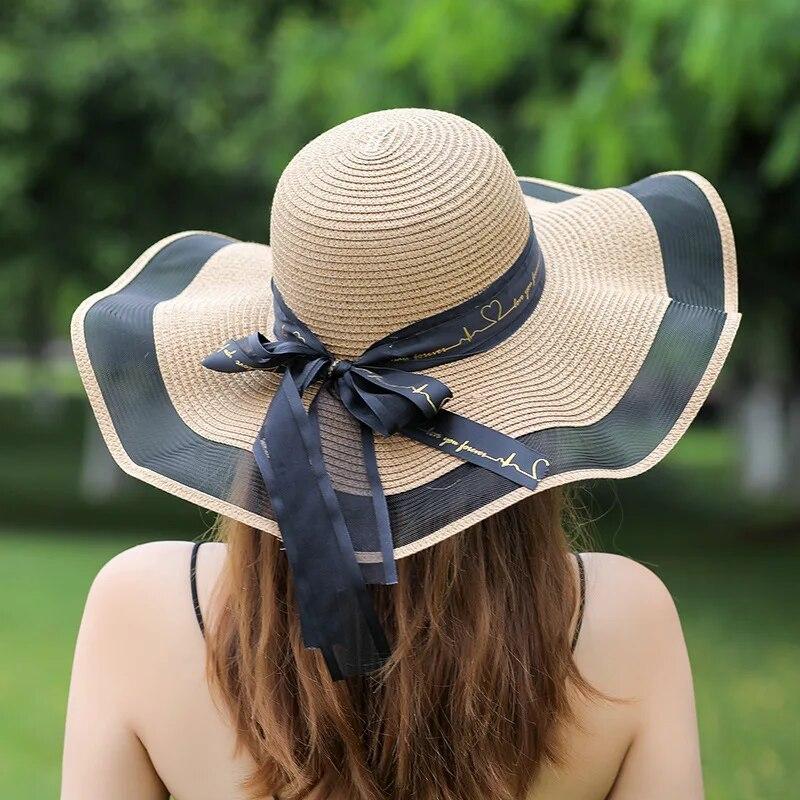Beach Straw Hat For Women In Summer Korean Style Large Brim Sun Protection Hat Versatile Fashion Vacation Beach Hat MZ672-WH
Beach Straw Hat For Women In Summer Korean Style Large Brim Sun Protection Hat Versatile Fashion Vacation Beach Hat MZ672-WH
