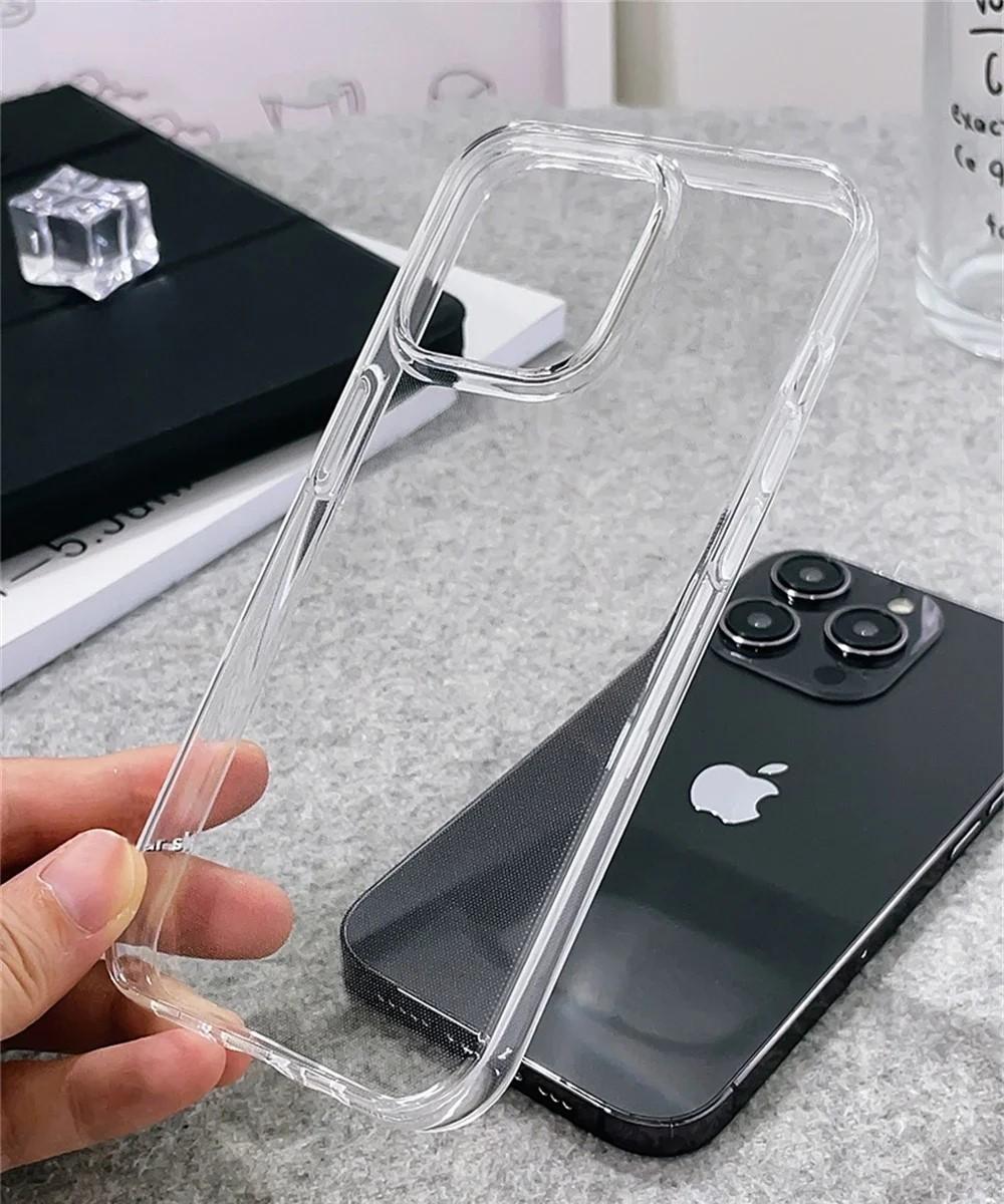 Высококачественный ультратонкий прозрачный мягкий чехол для телефона iPhone 16 15 14 13 12 11 Pro Max X XS XR 8 7 Plus противоударный прозрачный чехол For iPhone13 Pro Max
Высококачественный ультратонкий прозрачный мягкий чехол для телефона iPhone 16 15 14 13 12 11 Pro Max X XS XR 8 7 Plus противоударный прозрачный чехол For iPhone13 Pro Max