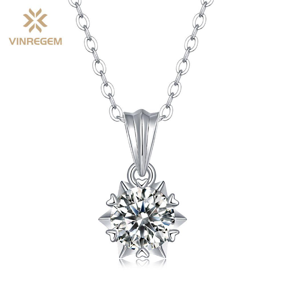 Vinregem Classic 100% стерлинговое серебро 925 пробы VVS1 1 CT настоящий муассанит драгоценный камень свадебное ожерелье с подвеской для помолвки изящные ювелирные изделия 1 CT белый
Vinregem Classic 100% стерлинговое серебро 925 пробы VVS1 1 CT настоящий муассанит драгоценный камень свадебное ожерелье с подвеской для помолвки изящные ювелирные изделия 1 CT белый