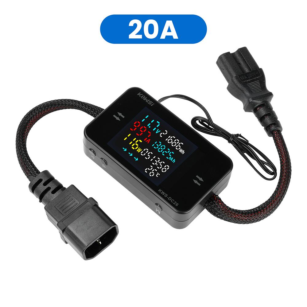 KWS-DC26 LCD Battery Charging Tester XT90 Tester XT60 Power Meter Anderson Connector Ammeter C14 Voltmeter for Lead-acid Battery
KWS-DC26 LCD Battery Charging Tester XT90 Tester XT60 Power Meter Anderson Connector Ammeter C14 Voltmeter for Lead-acid Battery
