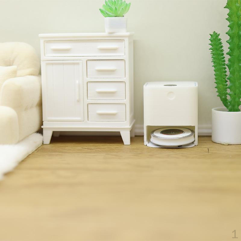 1:Миниатюрный робот-пылесос масштаба 1/12, Сцена из жизни, Детская игрушка для ролевых игр, Мини-дом
1:Миниатюрный робот-пылесос масштаба 1/12, Сцена из жизни, Детская игрушка для ролевых игр, Мини-дом