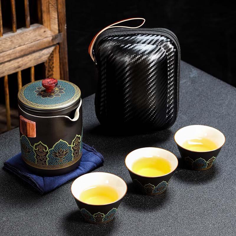 Ceramic Portable Travel Tea Set
Ceramic Portable Travel Tea Set