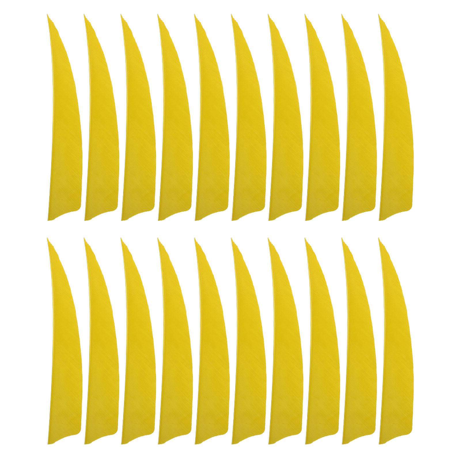 20pcs Feather Fletching High Speed Stable Flight Archery Arrows for Outdoor Arrows 4 Inch Yellow
20pcs Feather Fletching High Speed Stable Flight Archery Arrows for Outdoor Arrows 4 Inch Yellow