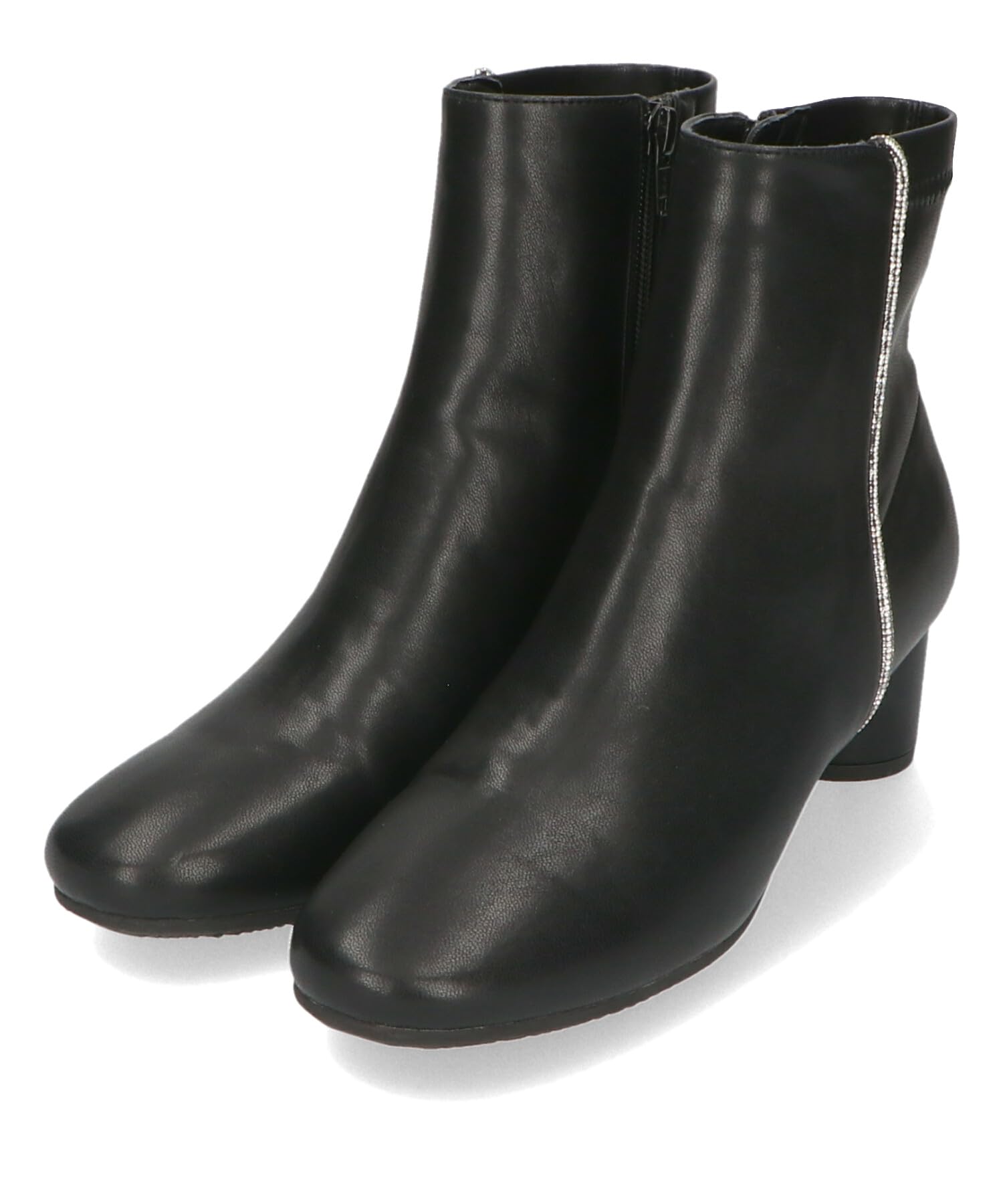 Oriental Traffic Boots for Short 5cm Round Easy to Large and Small 42404 BLACK Women, Boots, Heel, Rhinestone, Toe, Wear, Sizes, чёрный
Oriental Traffic Boots for Short 5cm Round Easy to Large and Small 42404 BLACK Women, Boots, Heel, Rhinestone, Toe, Wear, Sizes, чёрный