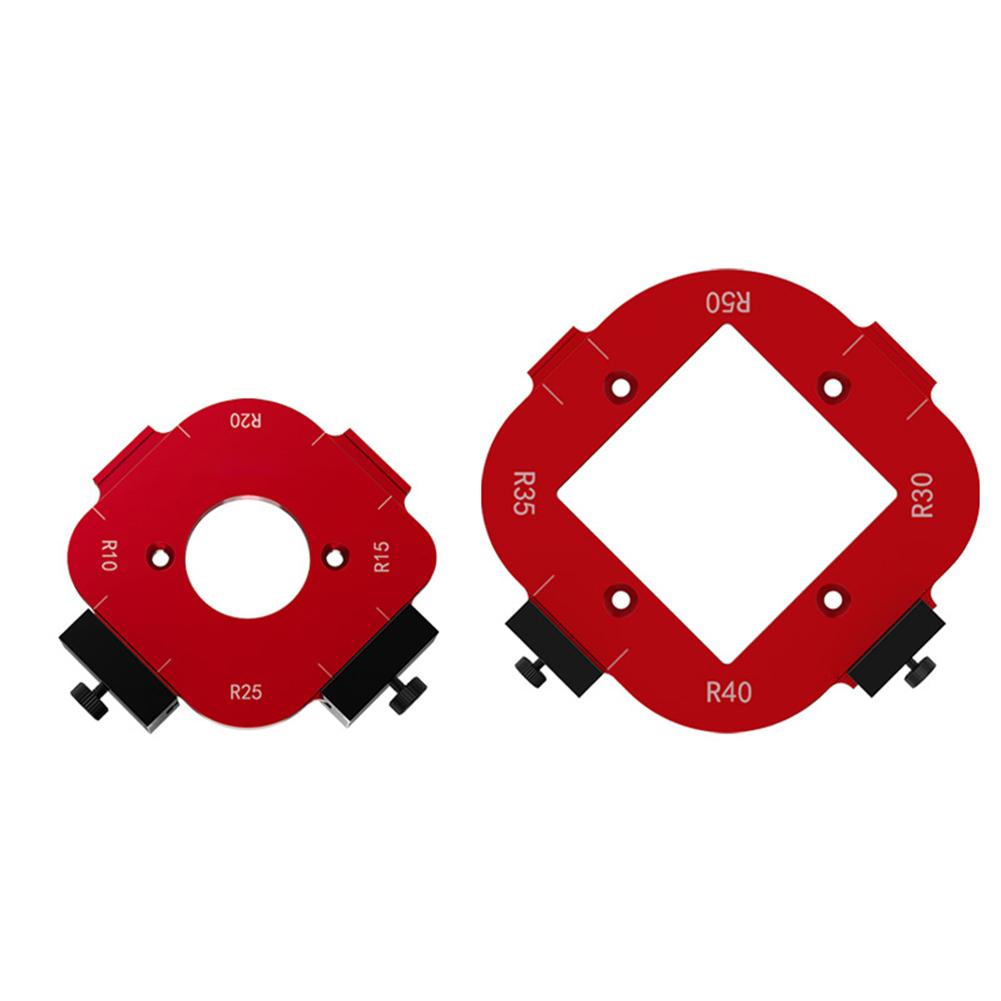 2 Pcs Radius Jig Router Templates Aluminum Alloy Wooden Board Cutting Auxiliary Woodworking Positioning Tool
2 Pcs Radius Jig Router Templates Aluminum Alloy Wooden Board Cutting Auxiliary Woodworking Positioning Tool