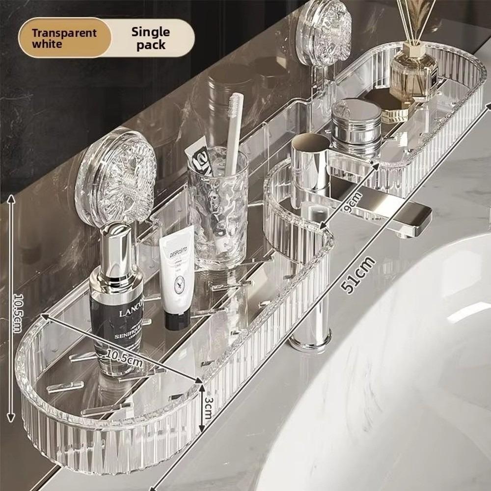 Gifts Wall-mounted Suction Cup Sink Rack Multifunctional Punch-free Wash Basin Racks Bathroom Sink Faucet Rack Faucet Shelves прозорий
Gifts Wall-mounted Suction Cup Sink Rack Multifunctional Punch-free Wash Basin Racks Bathroom Sink Faucet Rack Faucet Shelves прозорий