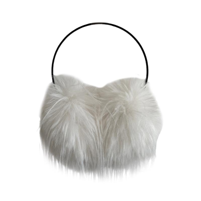 Furry Long Plush Earmuffs for Cold Weather Outdoor Winter Activity Ear Cover 2000s Warm Ear Protectors Student Ear Warmers
Furry Long Plush Earmuffs for Cold Weather Outdoor Winter Activity Ear Cover 2000s Warm Ear Protectors Student Ear Warmers