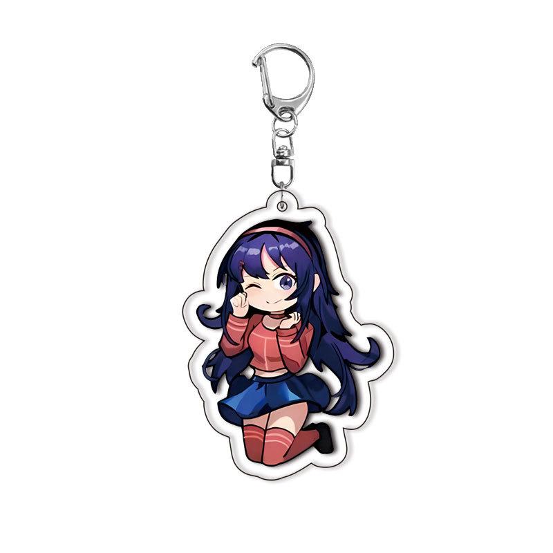 Cartoon Anime MiSide Game Character Acrylic Keychain Accessories Ornaments Girls Boys Kawaii Cute Backpack Charm Jewelry Gifts about 5cm
Cartoon Anime MiSide Game Character Acrylic Keychain Accessories Ornaments Girls Boys Kawaii Cute Backpack Charm Jewelry Gifts about 5cm
