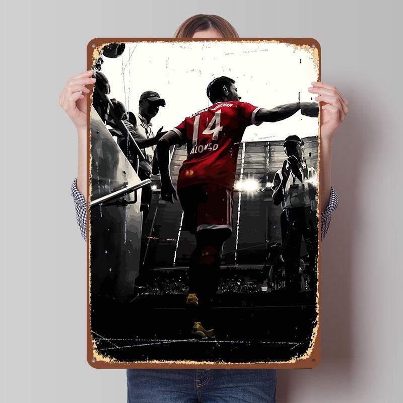 Xabi Alonso Tin Plaque Poster Customized Wall Art Retro Vintage Metal Signs for Room Coffee Bar Accessories Decoration Garage 7.9x11.8In(20x30cm)
Xabi Alonso Tin Plaque Poster Customized Wall Art Retro Vintage Metal Signs for Room Coffee Bar Accessories Decoration Garage 7.9x11.8In(20x30cm)