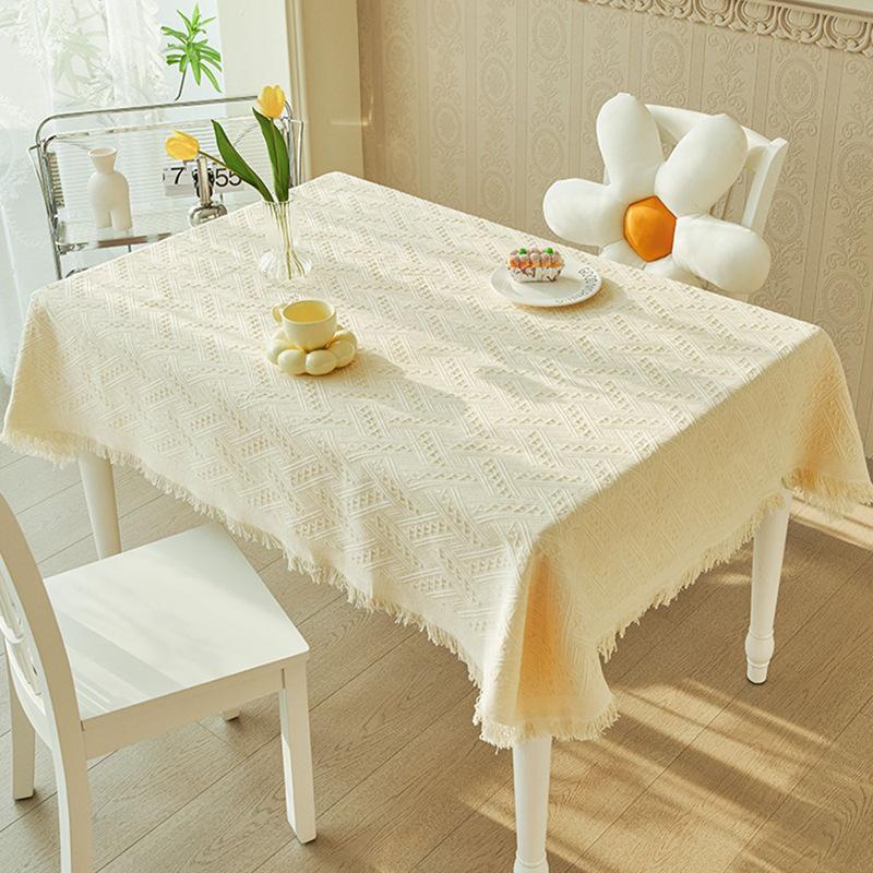 Ins Cream Style Rectangle Tablecloth Beige Aesthetic Table Cover Polyester Anti-slip Wear Resistant Dustproof Table Cloth for Home Decor or Study 90x90cm
Ins Cream Style Rectangle Tablecloth Beige Aesthetic Table Cover Polyester Anti-slip Wear Resistant Dustproof Table Cloth for Home Decor or Study 90x90cm