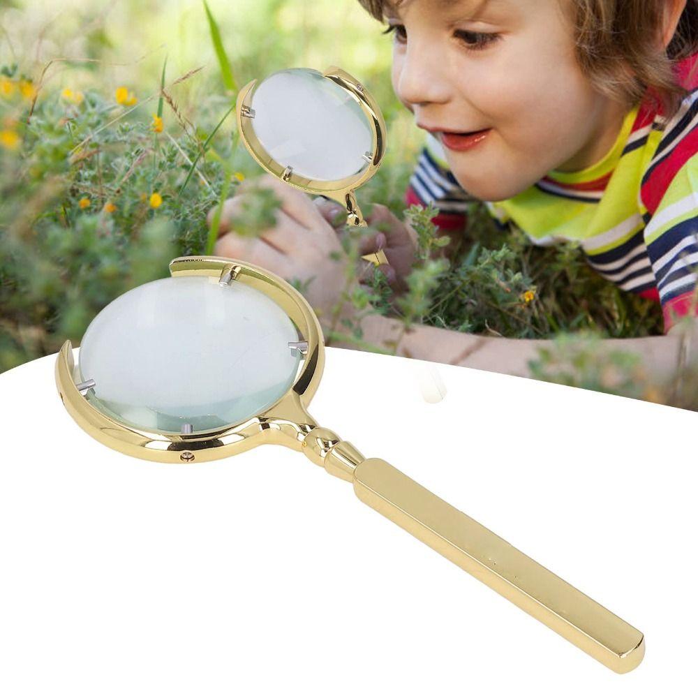 Large Magnifying Glass Handheld 10X Magnifying Glass Optical Glass Loupe Magnifier Coin срібний
Large Magnifying Glass Handheld 10X Magnifying Glass Optical Glass Loupe Magnifier Coin срібний