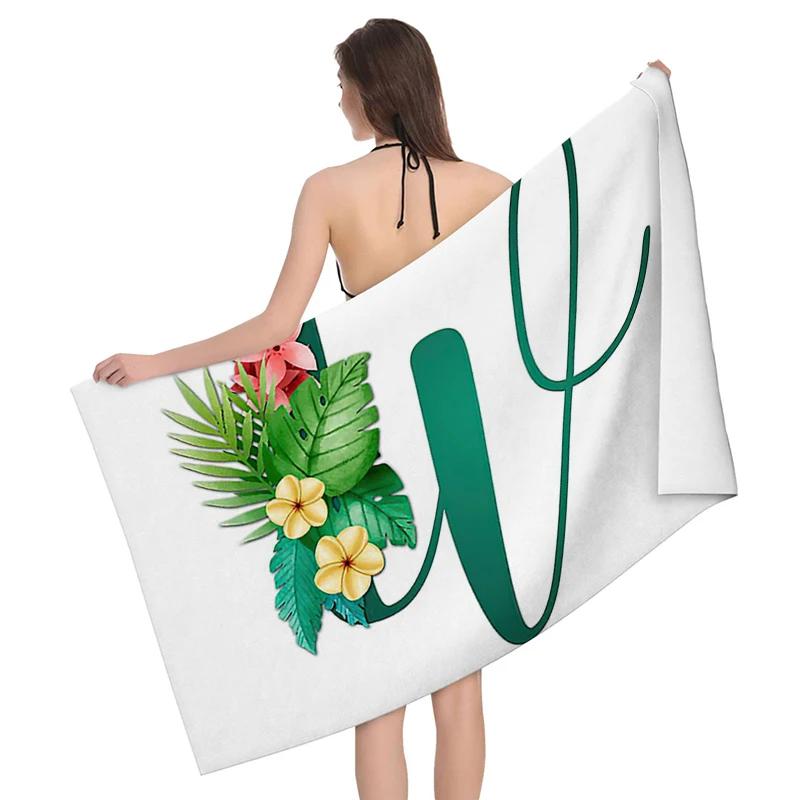 1pc Flower wreath letter pattern Pattern Beach Towel,Ultra-Fine Fiber Beach Blanket,Highly Absorbent Bath Towel,Suitable W30*H60(CM)
1pc Flower wreath letter pattern Pattern Beach Towel,Ultra-Fine Fiber Beach Blanket,Highly Absorbent Bath Towel,Suitable W30*H60(CM)