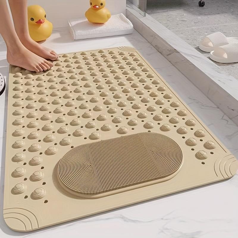 Нескользящий ПВХ коврик для ванной с массажными кнопками - Светло-голубой и разноцветный в горошек, Прямоугольный коврик для безопасности в душе и ванной, Аксессуары для ванной 1pc хаки
Нескользящий ПВХ коврик для ванной с массажными кнопками - Светло-голубой и разноцветный в горошек, Прямоугольный коврик для безопасности в душе и ванной, Аксессуары для ванной 1pc хаки
