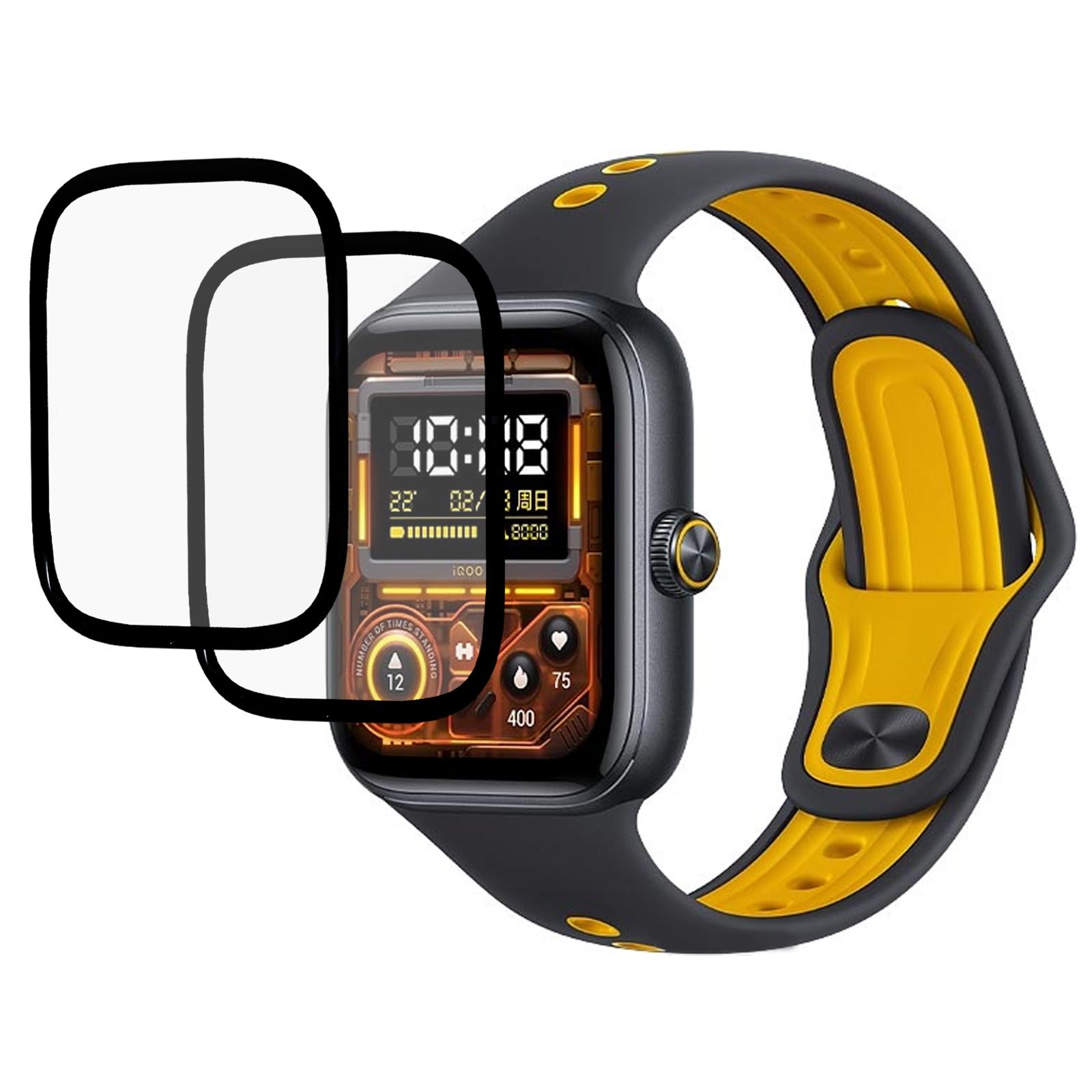 2 шт./упаковка Для vivo iQOO Watch GT Захисна плівка на екран PMMA HD Clear (Чорний край) A
2 шт./упаковка Для vivo iQOO Watch GT Захисна плівка на екран PMMA HD Clear (Чорний край) A