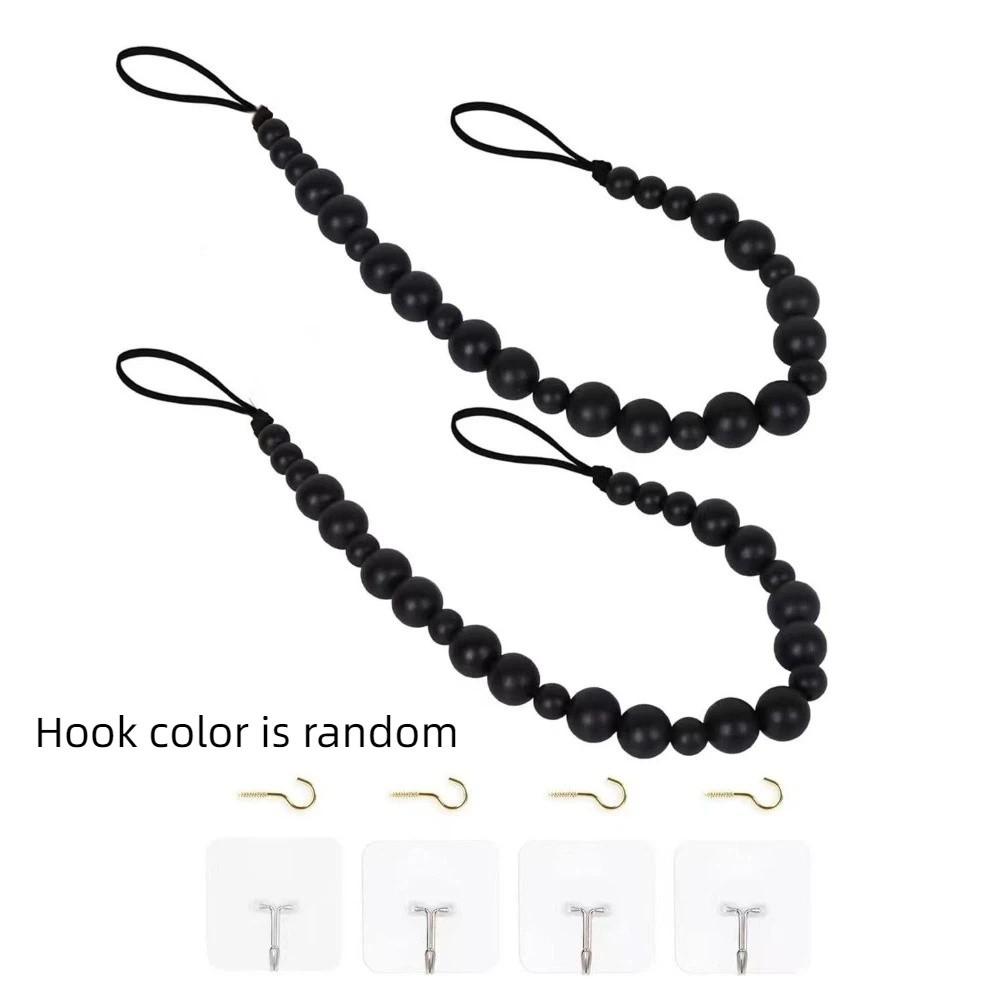 2Pcs Farmhouse Style Bead Curtain Buckles Minimalist Curtain Tie Rope Home Decor Style 3
2Pcs Farmhouse Style Bead Curtain Buckles Minimalist Curtain Tie Rope Home Decor Style 3
