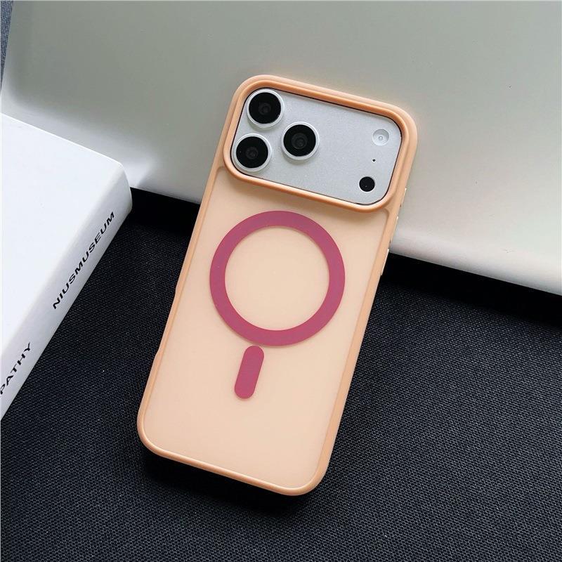 New Matte Magnetic Drop-Proof Case for iPhone 17 Pro Max - Color Block Design, Skin-Feel Texture, Compatible with Apple 16. 15 Plus розовый
New Matte Magnetic Drop-Proof Case for iPhone 17 Pro Max - Color Block Design, Skin-Feel Texture, Compatible with Apple 16. 15 Plus розовый