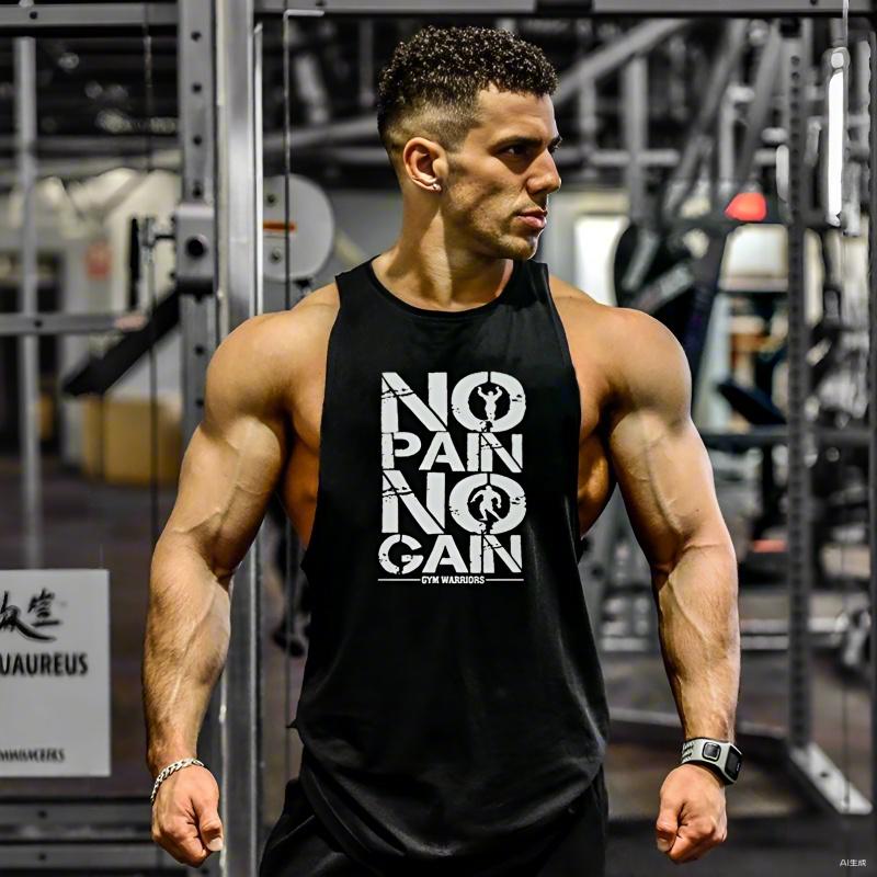 Muscleguys Running Vests Men Bodybuilding Stringer Tank Tops Summer Cotton Gym Clothing No Pain No Gain Muscle Guys Fitness Singlets M чёрный
Muscleguys Running Vests Men Bodybuilding Stringer Tank Tops Summer Cotton Gym Clothing No Pain No Gain Muscle Guys Fitness Singlets M чёрный