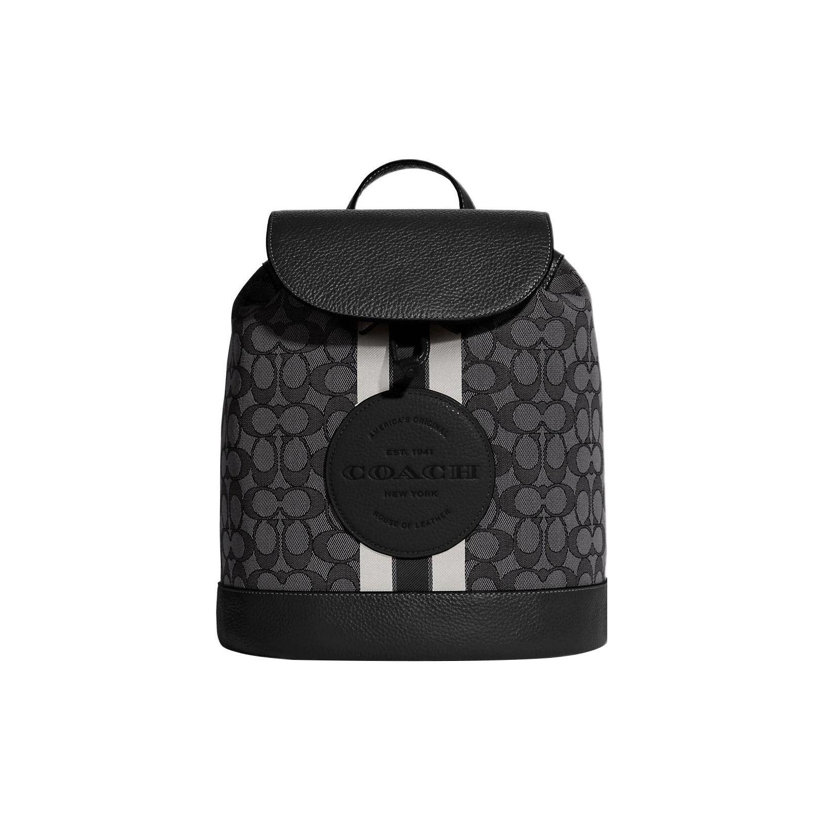 Coach Dempsey 26 Classic Monogram Drawstring Snap Closure Fabric And Pebble Leather Backpack Medium Women backpack Black CE601-SVRT6 Basic Set (Bag+Dust Bag)
Coach Dempsey 26 Classic Monogram Drawstring Snap Closure Fabric And Pebble Leather Backpack Medium Women backpack Black CE601-SVRT6 Basic Set (Bag+Dust Bag)